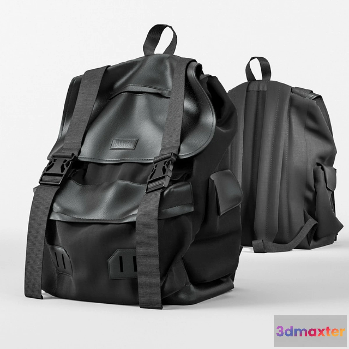 851195 - Backpack UNIVERSAL BLACK - No.4