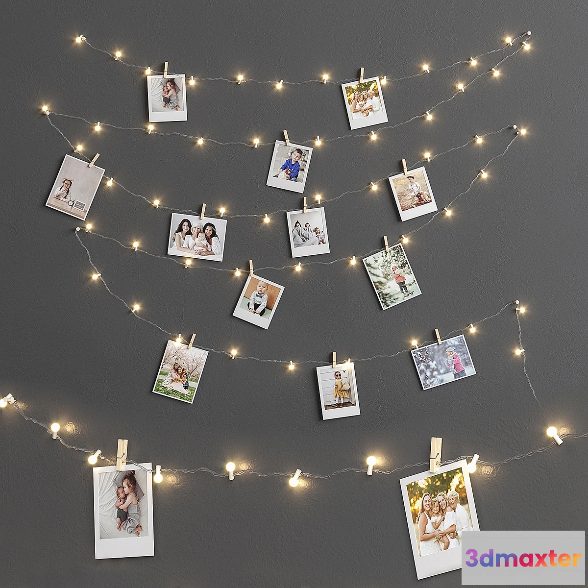 851209 - Garland and photos - No.3