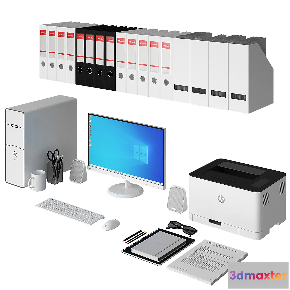 868725 - Office white pc set - No.4