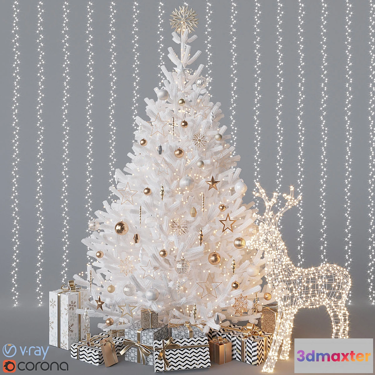 868767 - White christmas tree - No.12