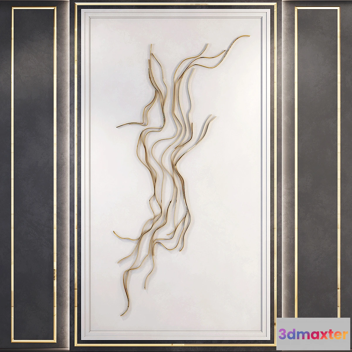 868867 - Waves _ Metal wall panel_4 - No.4