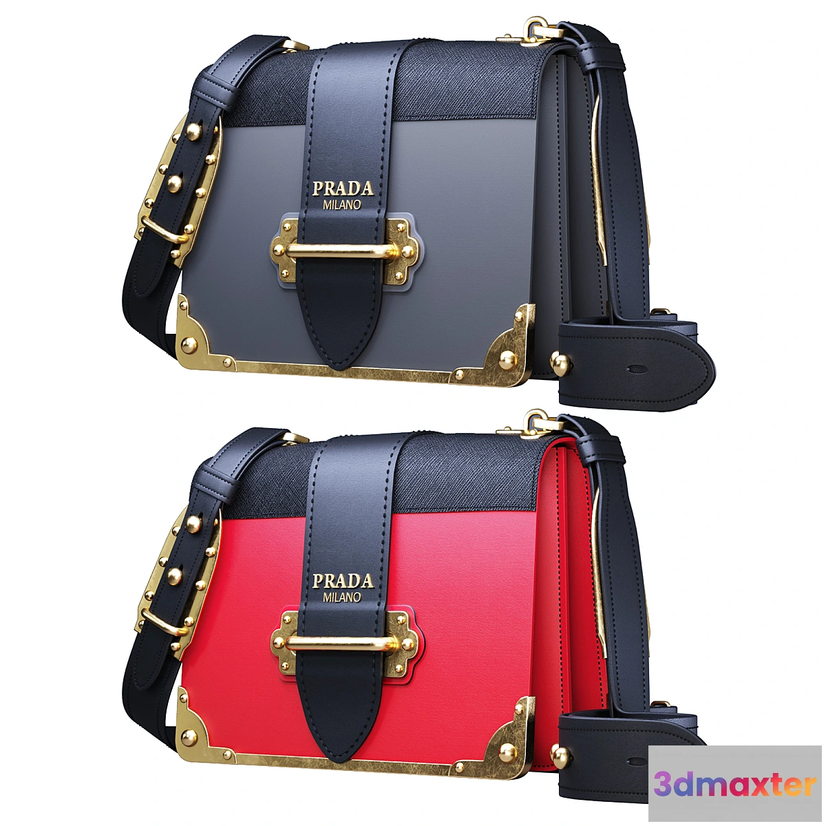 882502 - PRADA Cahier Shoulder Bag - No.4