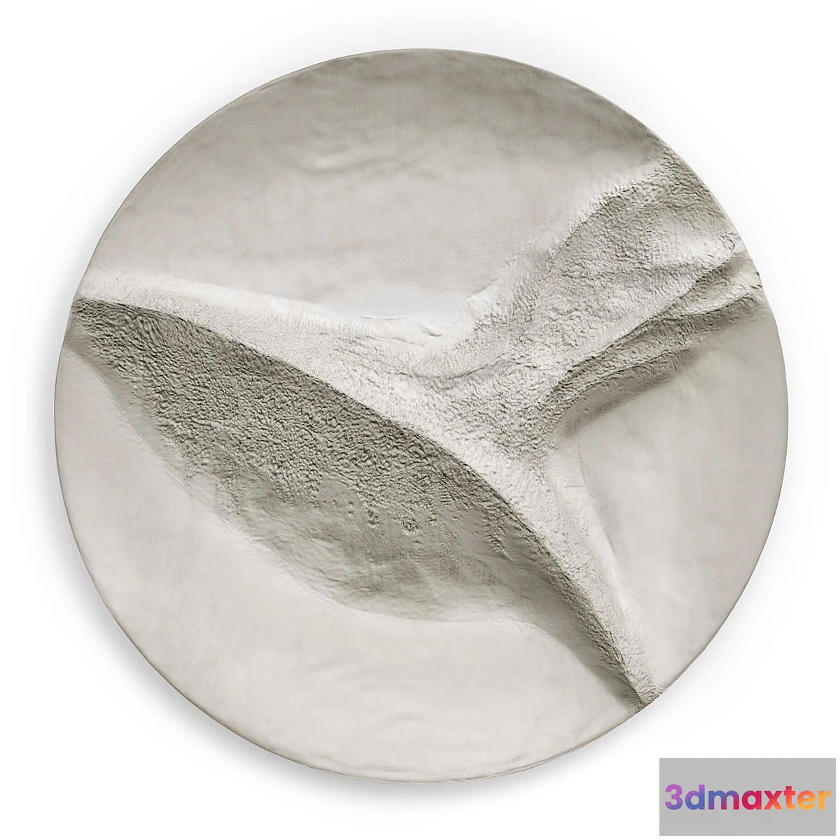 882684 - Round Wall panel Windhover Metal Plaster - No.4