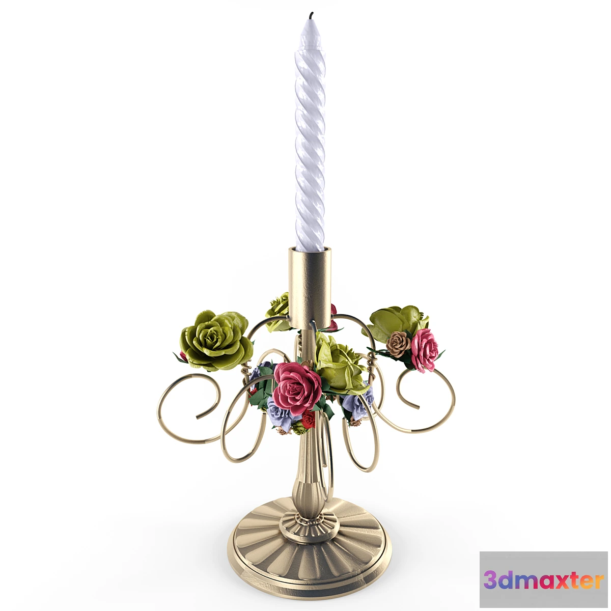 891570 - candlestick in retro style