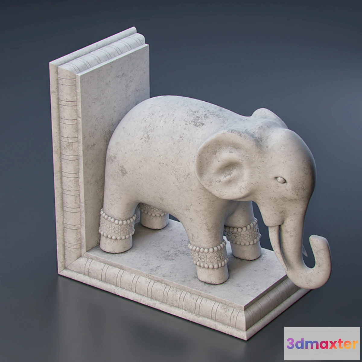 893270 - Elephant bookend