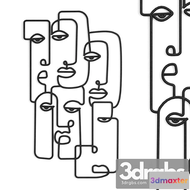 928062 - Abstract Wall Decor 030