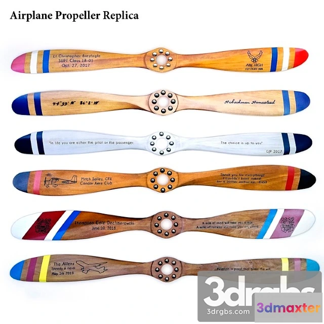928080 - Airplane propeller replica