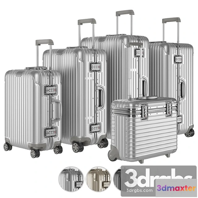 928092 - Aluminium Suitcase Rimowa Collection