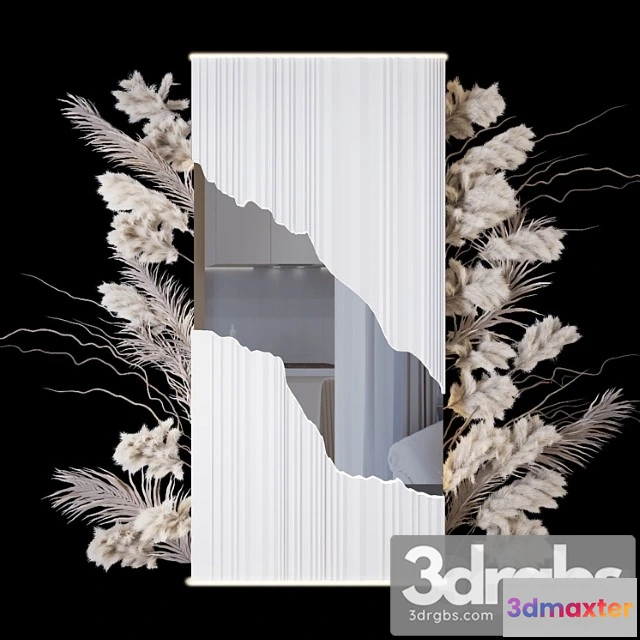 928152 - Art Wall Dried Flowers