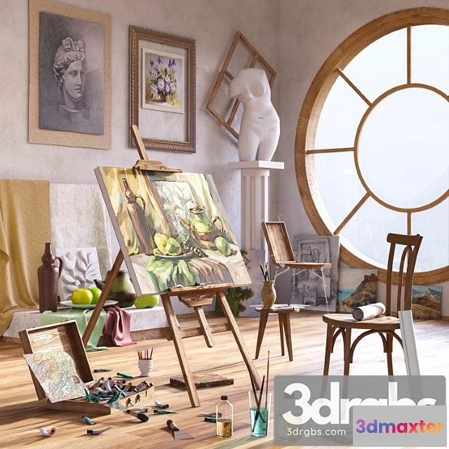 928166 - Artist’s workshop