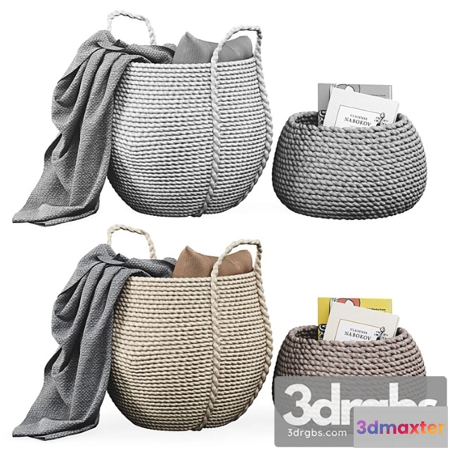 928248 - Baskets decor set