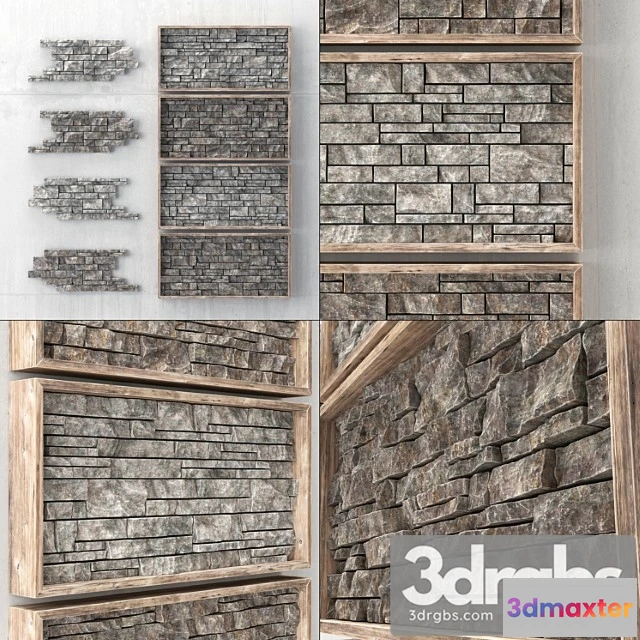 928350 - Built-in decorative panel made of bricks