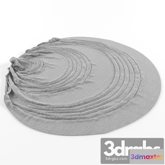 928376 - Carpet round with circles