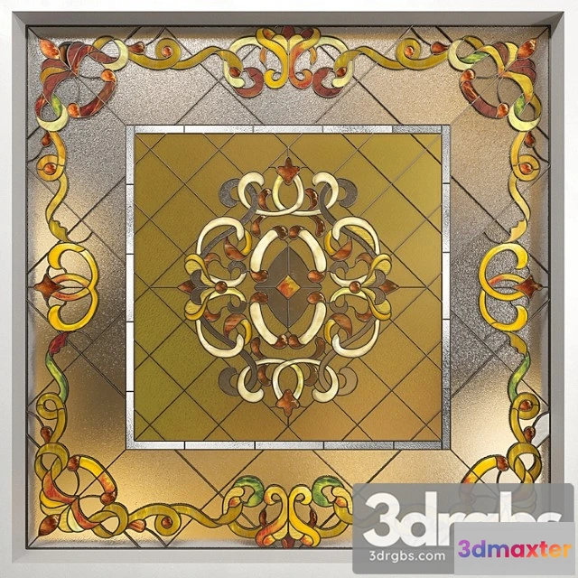 928398 - Ceiling stained glass