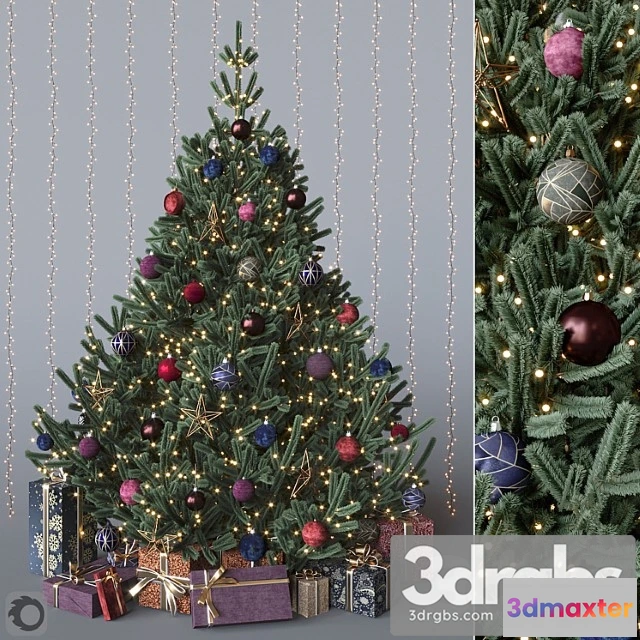 928506 - Dark cristmas tree