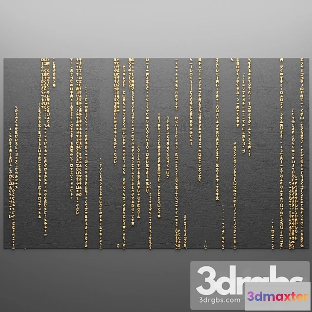 928534 - Decor for wall. panel. 3d_1