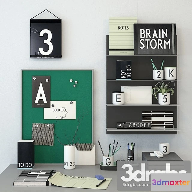 928542 - Decor Letters Green