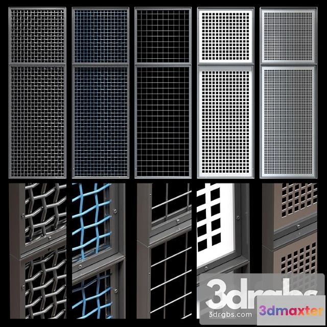 928604 - Decorative metal lattices - quad