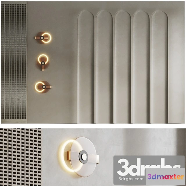 928878 - Decorative wall panel coliseum (3 panels)