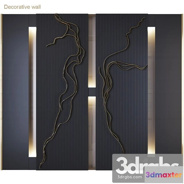 928914 - Decorative Wall Svblack