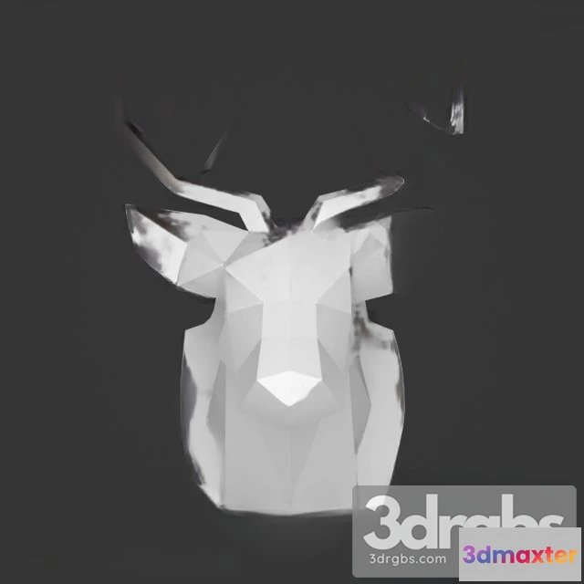 928954 - Deer Head Poly