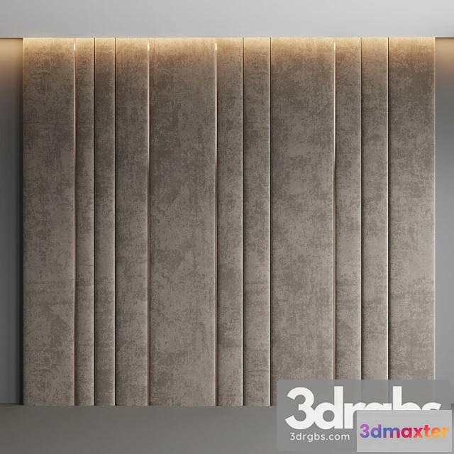 928974 - Dirty Beige Velvet Panel