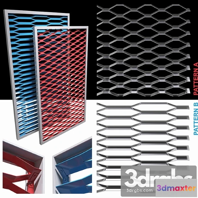 929014 - Expanded metal stainless (2 variety)