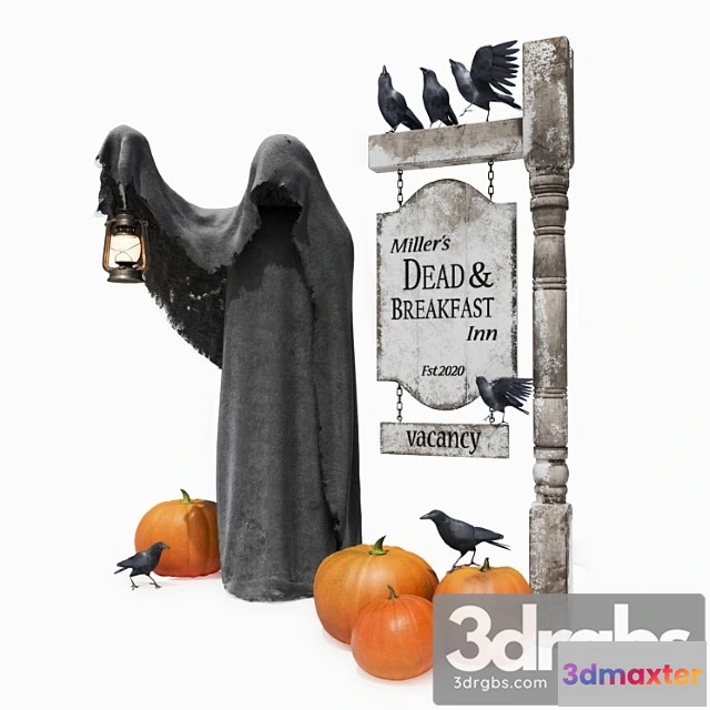 929124 - Halloween set for the exterior - No.2