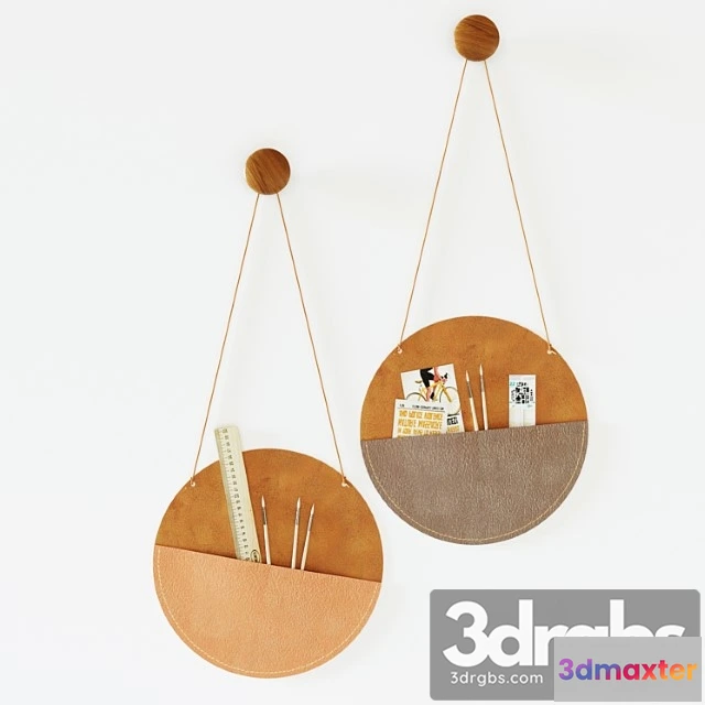 929352 - Leather Wall Pocket