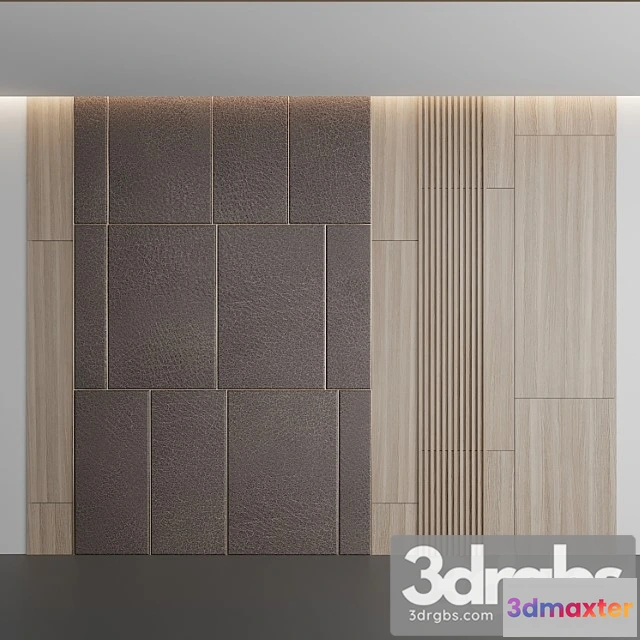 929358 - Leather wood panel - No.2
