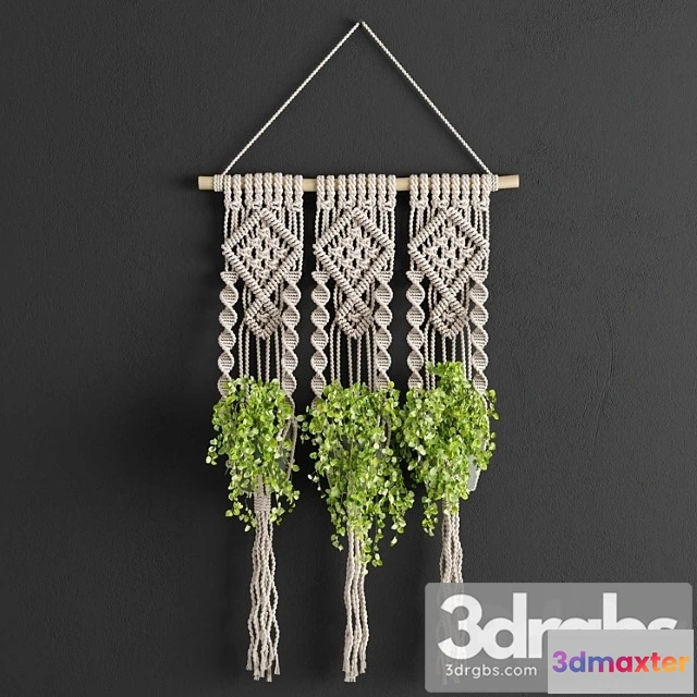 929396 - Macrame planter