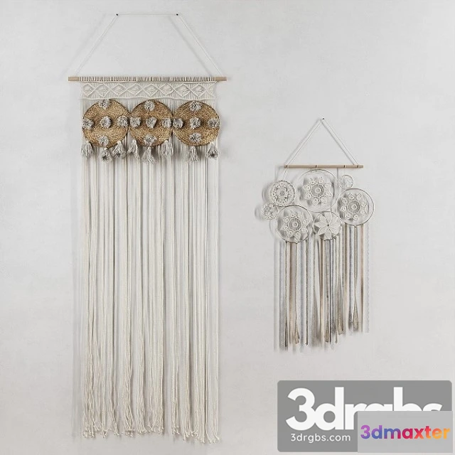 929400 - Macrame Set Dream Catcher 2 Models