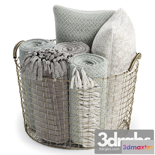 929444 - Metal basket decor 04