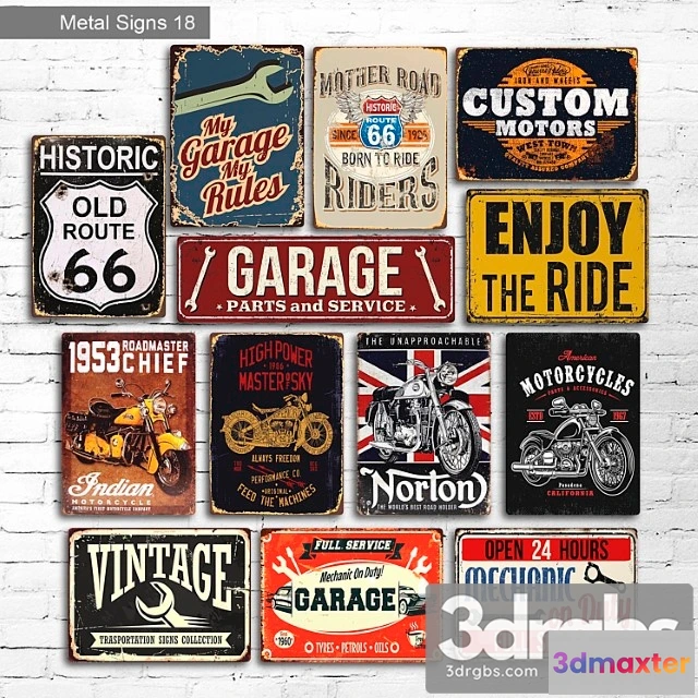 929452 - Metal signs 18