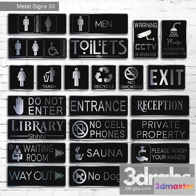 929456 - Metal signs 33