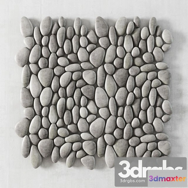 929556 - oval pebble panel