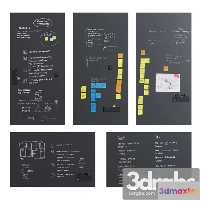 929672 - Polyvision - blackboard sans serif flow