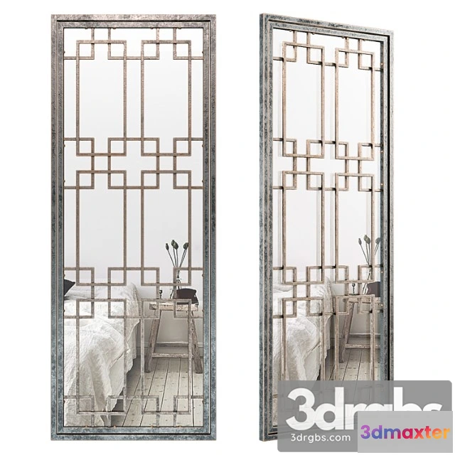 929698 - Rectangular Wall Mirror Eichholtz Mota 109556