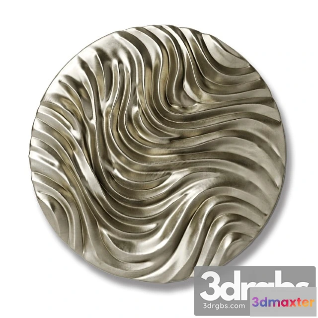 929742 - Round wall panel wave circle wall panel
