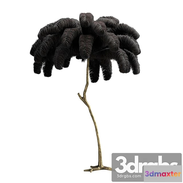 929756 - Scenery from ostrich feathers