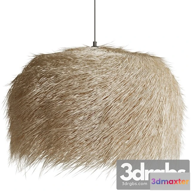 929868 - Suspension Demi Boule Palm