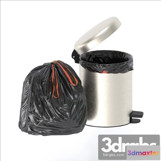 929906 - Trash bag and bin