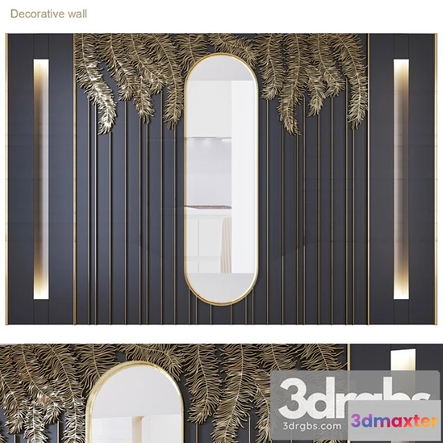 930000 - Wall Palm Leaves