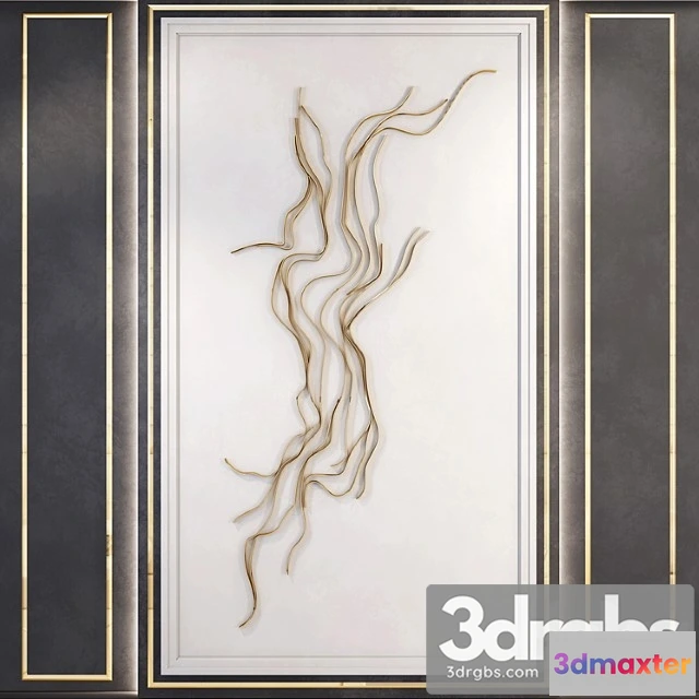 930162 - Waves   metal wall panel 4