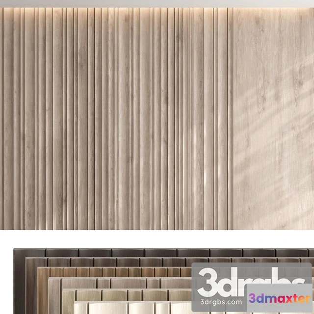930214 - Wood panel set v07