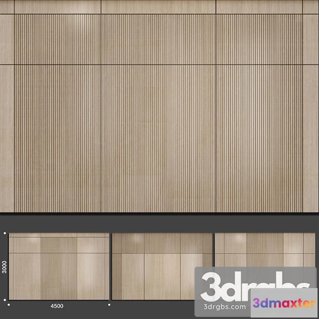 930230 - Wood wall panel 1