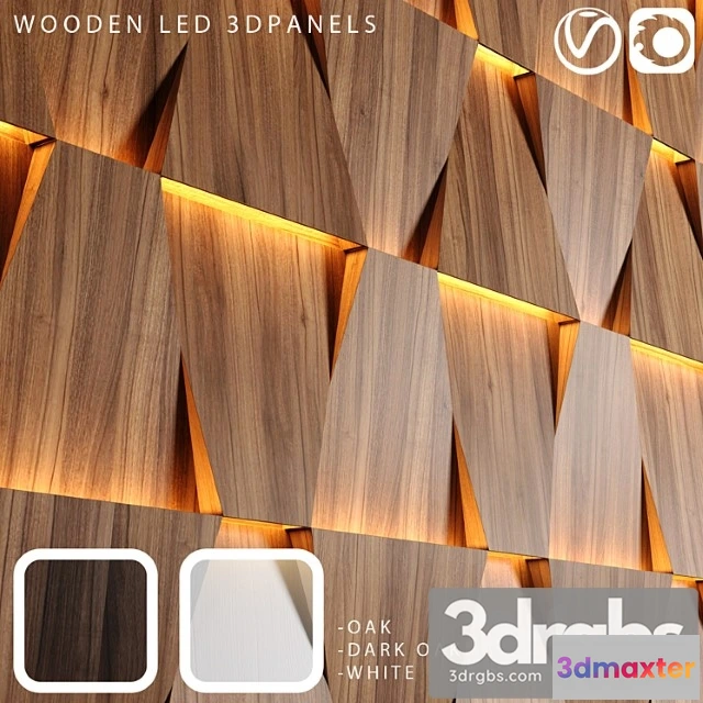 930254 - Wooden led panels