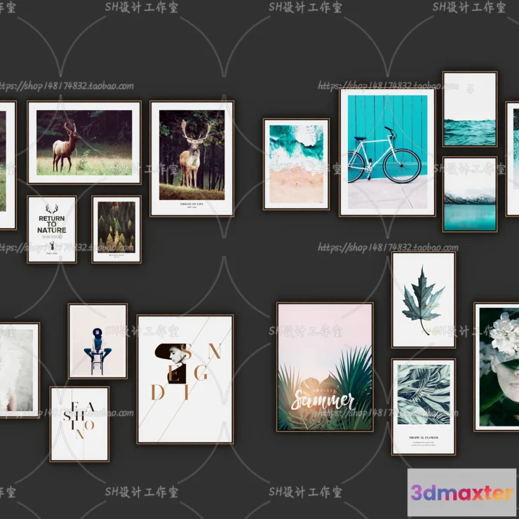 1132968 - Decorative Painting - 3D Models - 0003