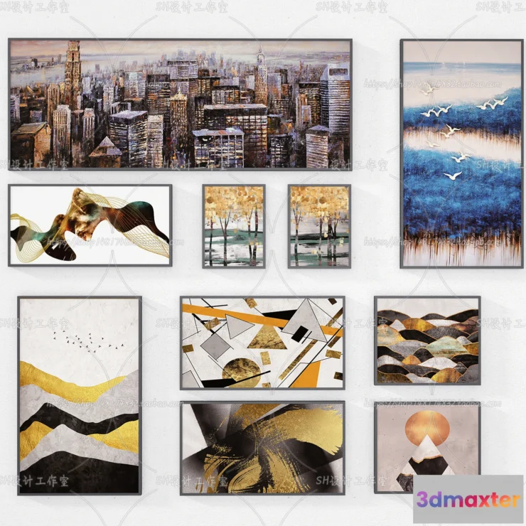 1132974 - Decorative Painting - 3D Models - 0006