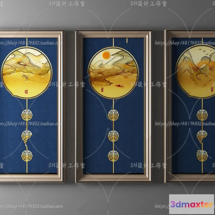 1132984 - Decorative Painting - 3D Models - 0011